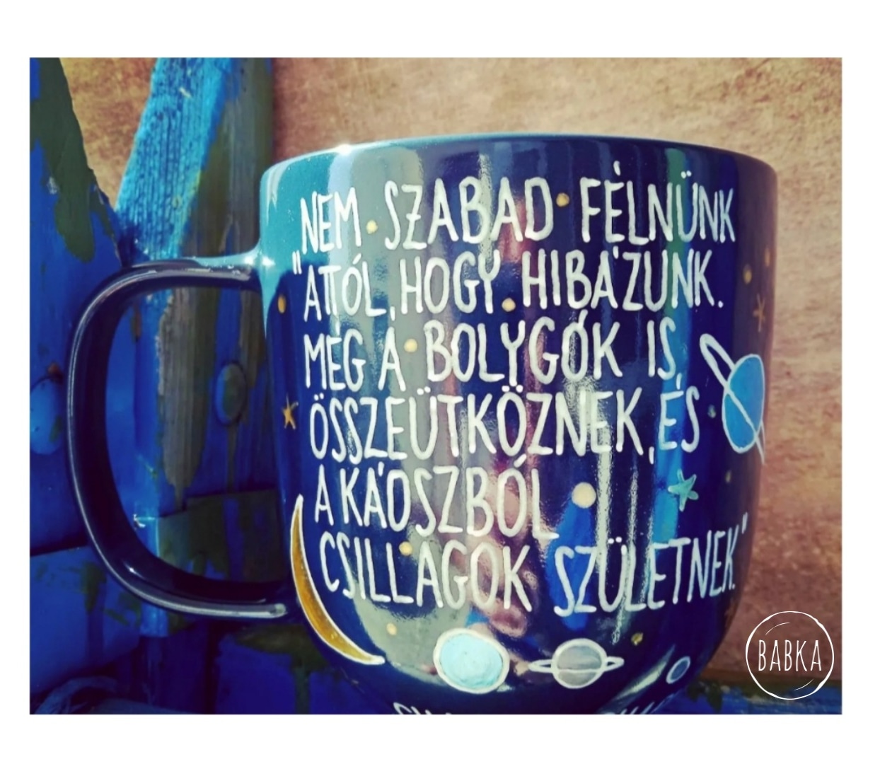 vágott chaplin bögre