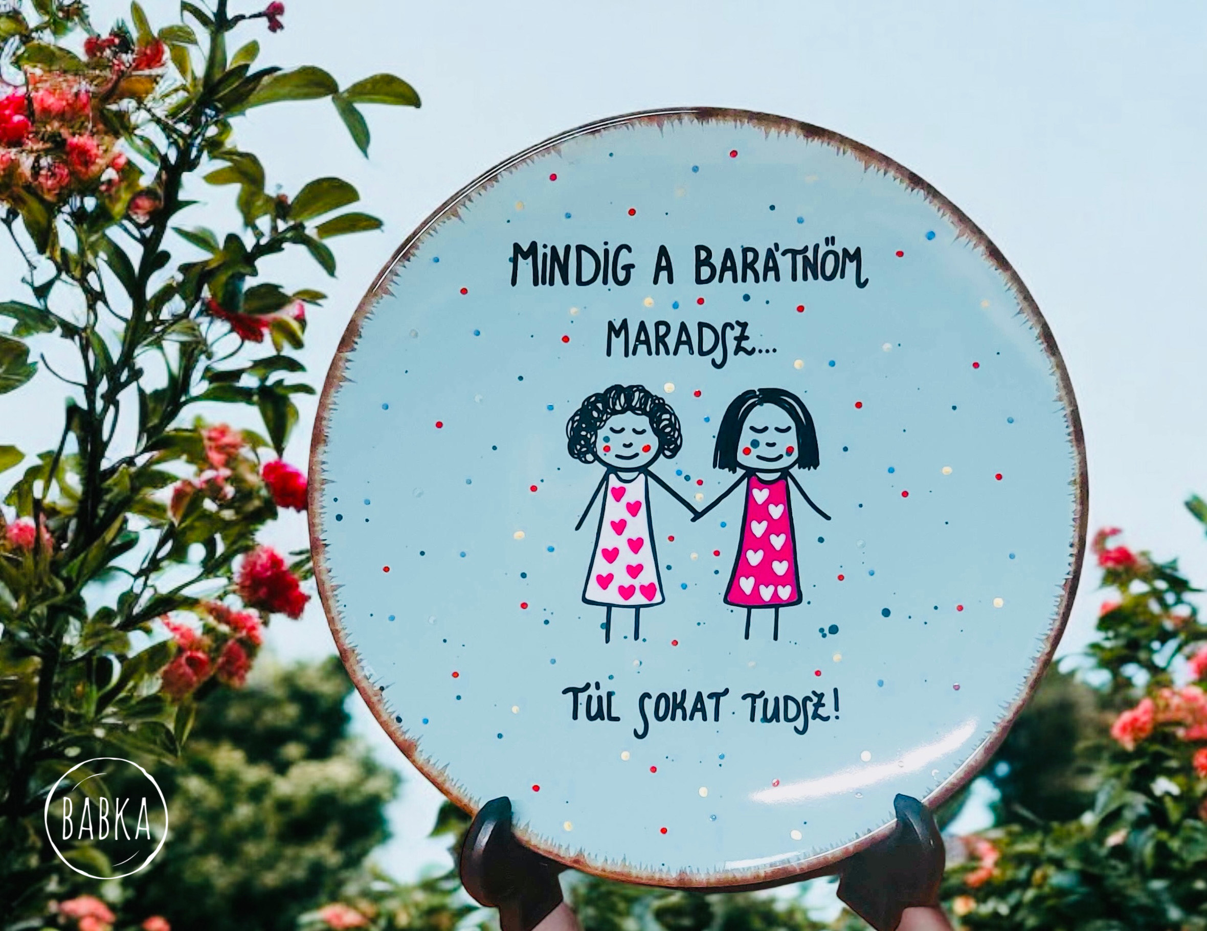 barátbő tányér